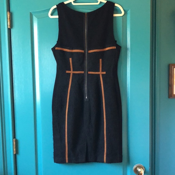 Vintage YOANA BARASCHI SLEEVELESS BLACK DRESS SIZE 8 - Picture 2 of 9